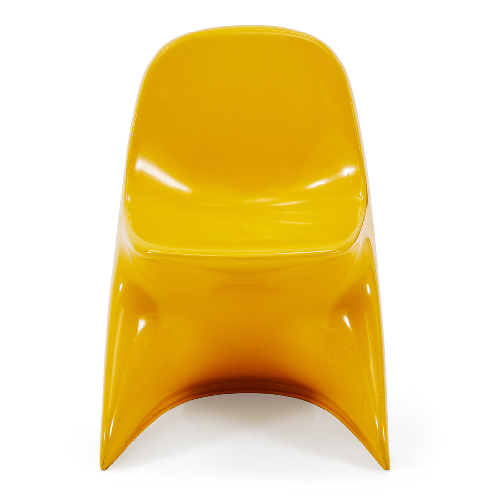 Yellow Casalino Plastic Child's Chair