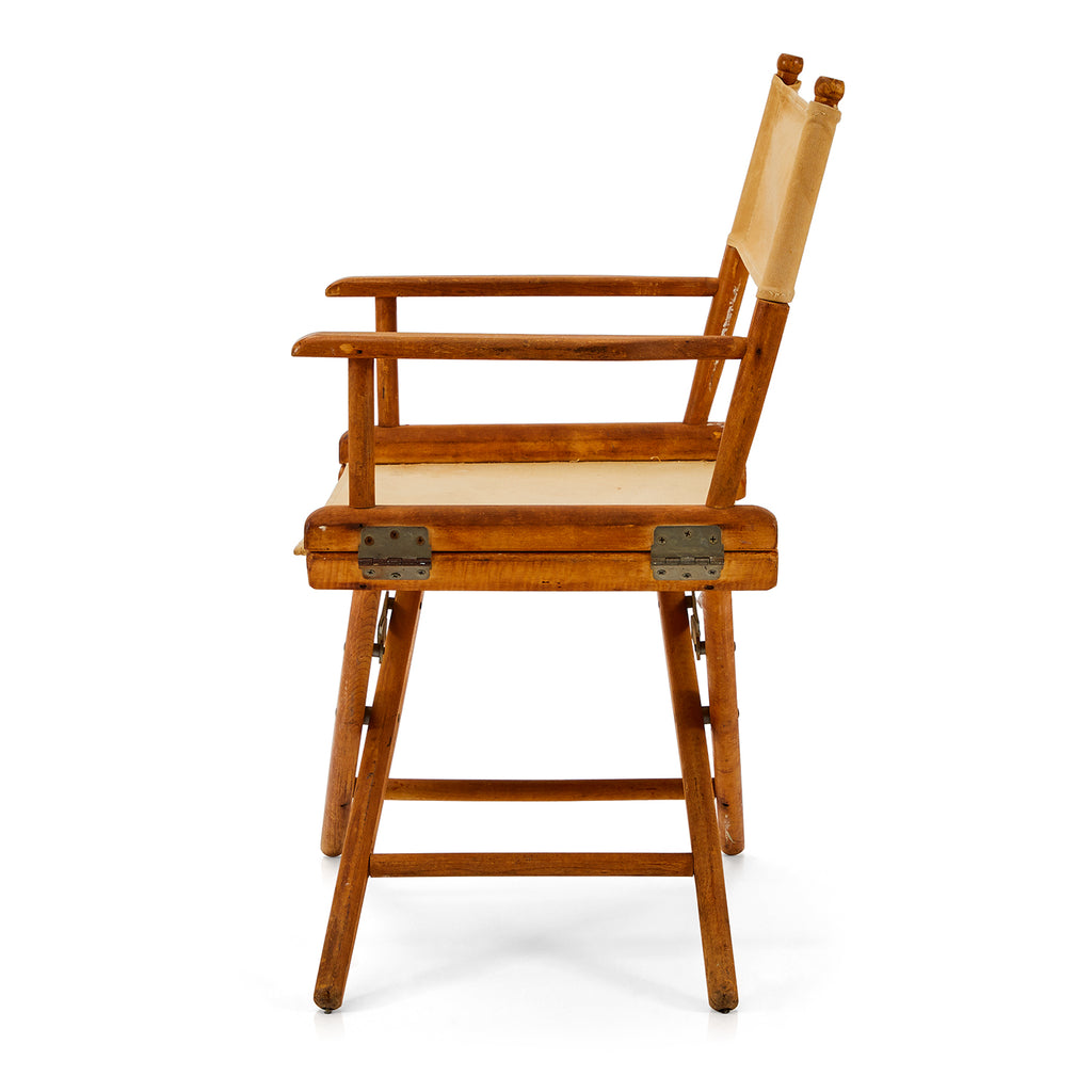 Wood & Tan Vintage Directors Chair