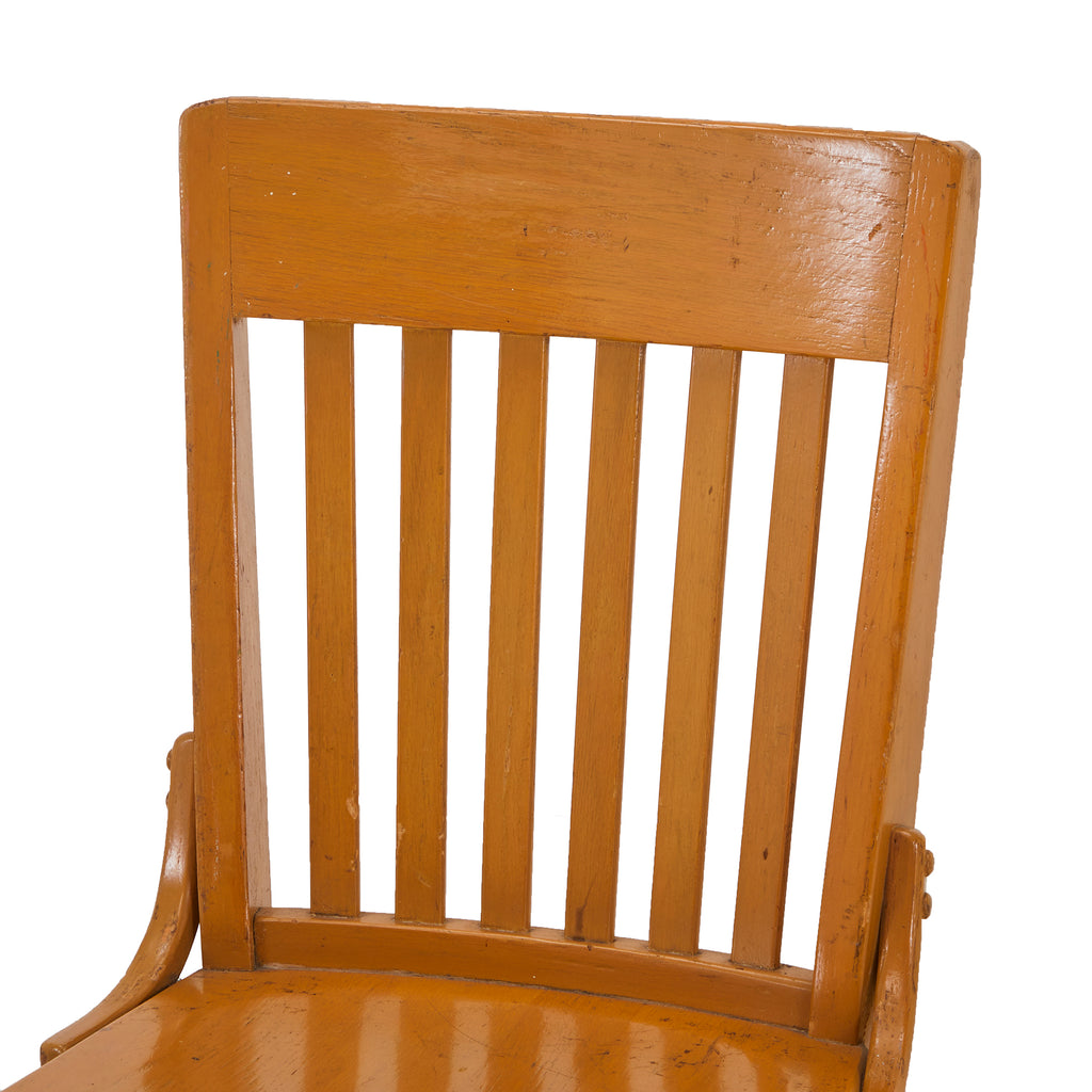 Wood Plain Dining Chair