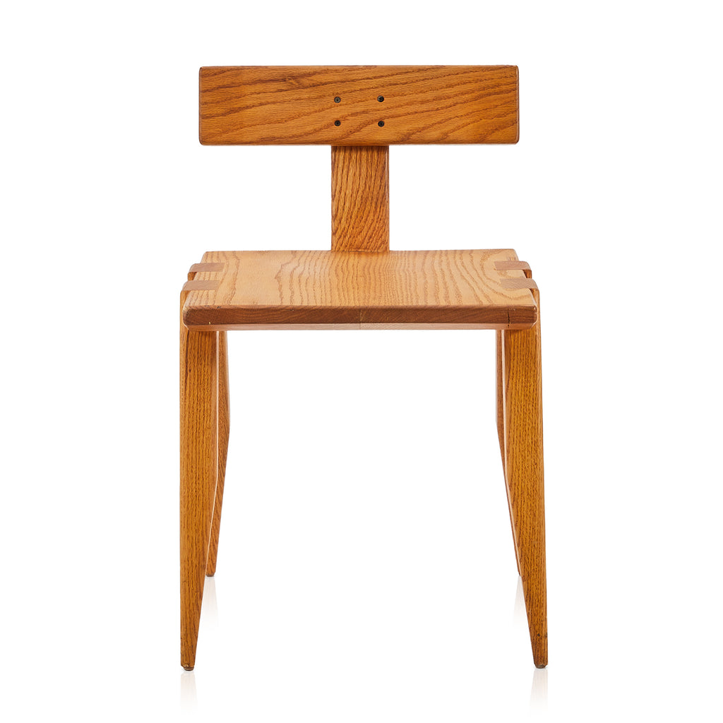 Wood Modern Low-Back Chair