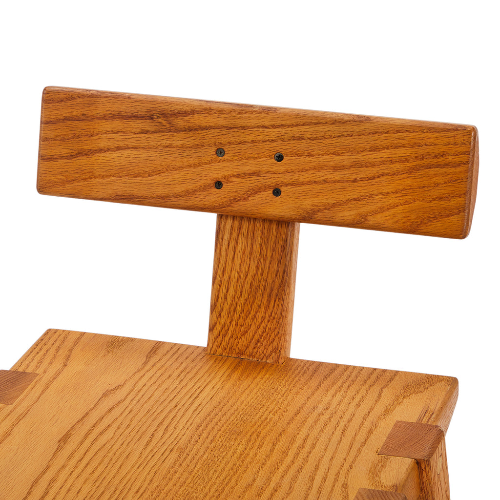 Wood Modern Low-Back Chair