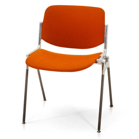 Orange Retro Waiting Room Chairs