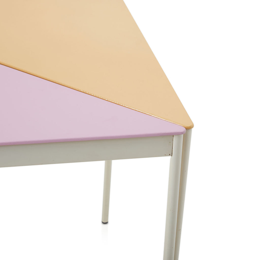 Multicolored Triangle Side Tables