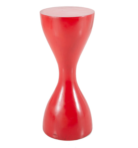 Hourglass Pedestal - Red
