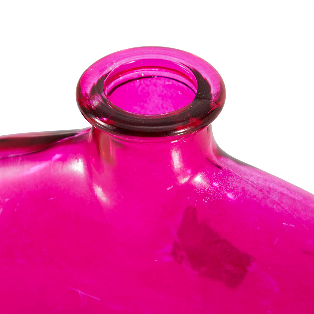 Pink Magenta Glass Vase (A+D)