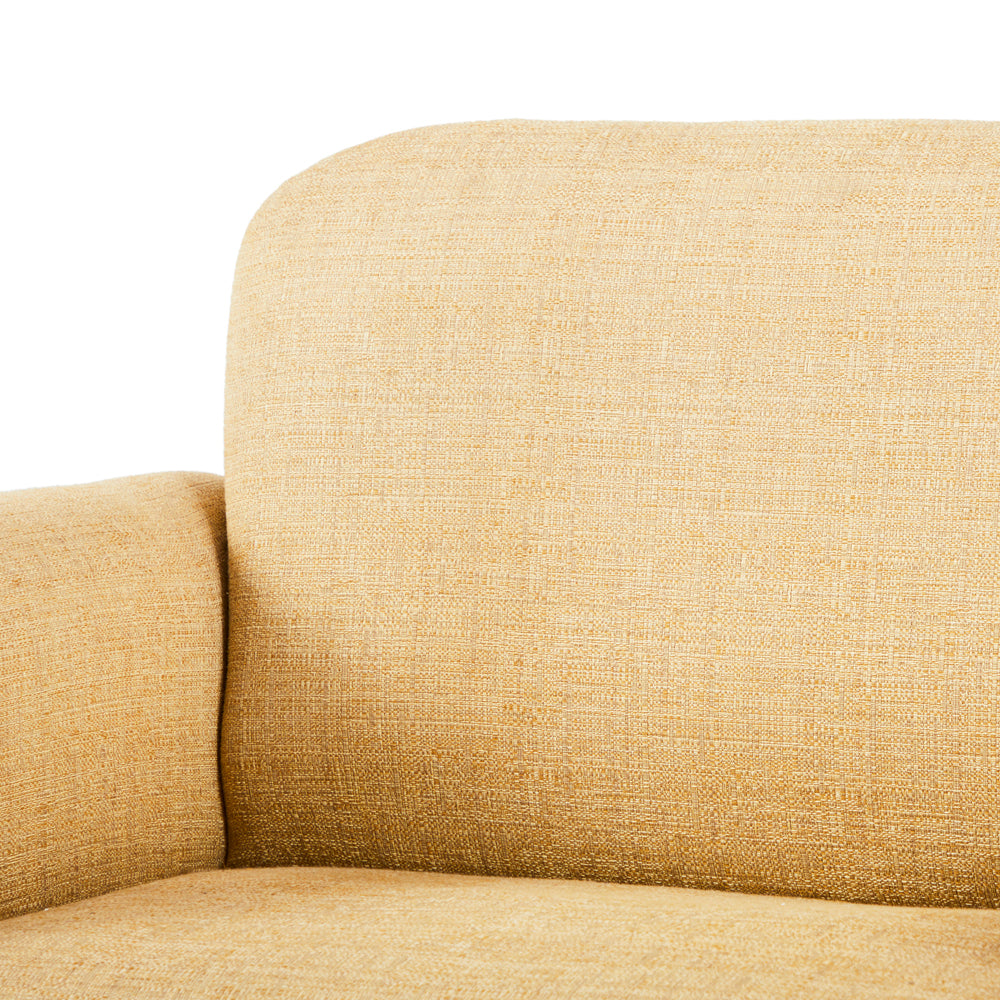 Tiny Cream Fabric Child Size Sofa