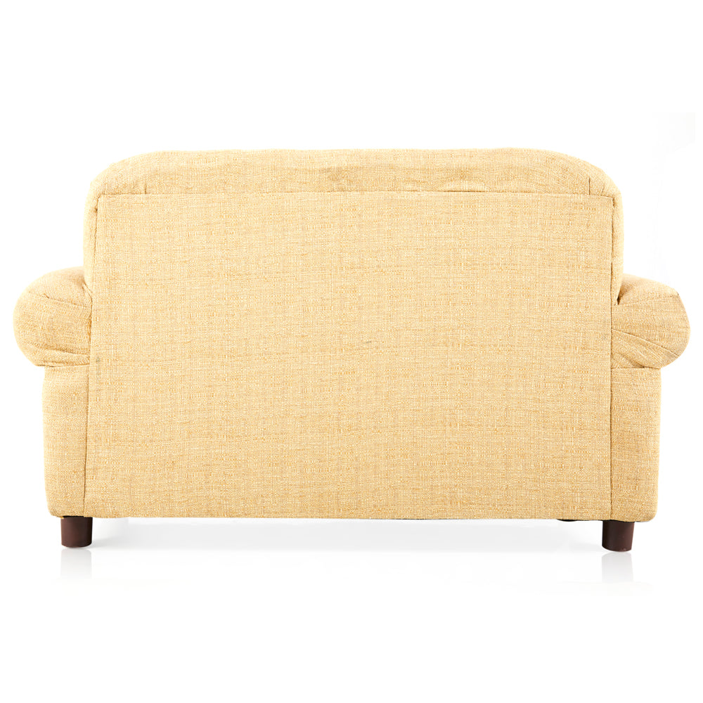 Tiny Cream Fabric Child Size Sofa