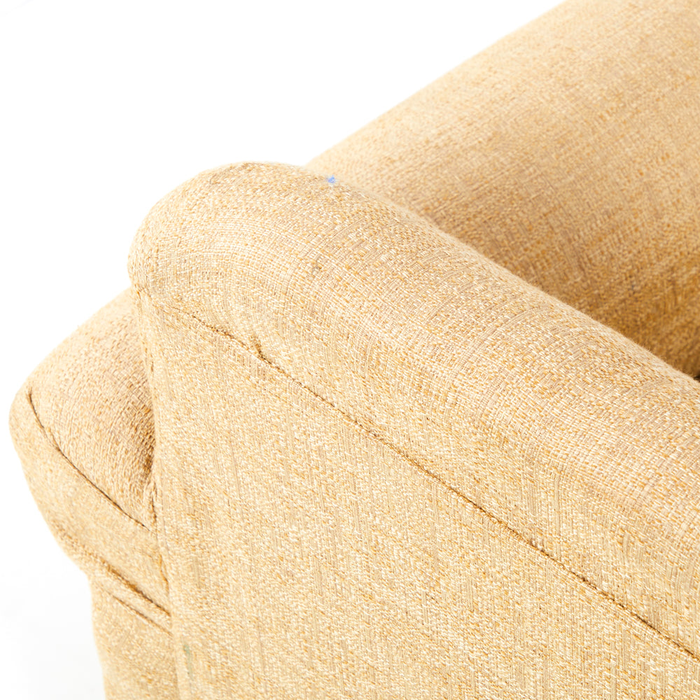 Tiny Cream Fabric Child Size Sofa