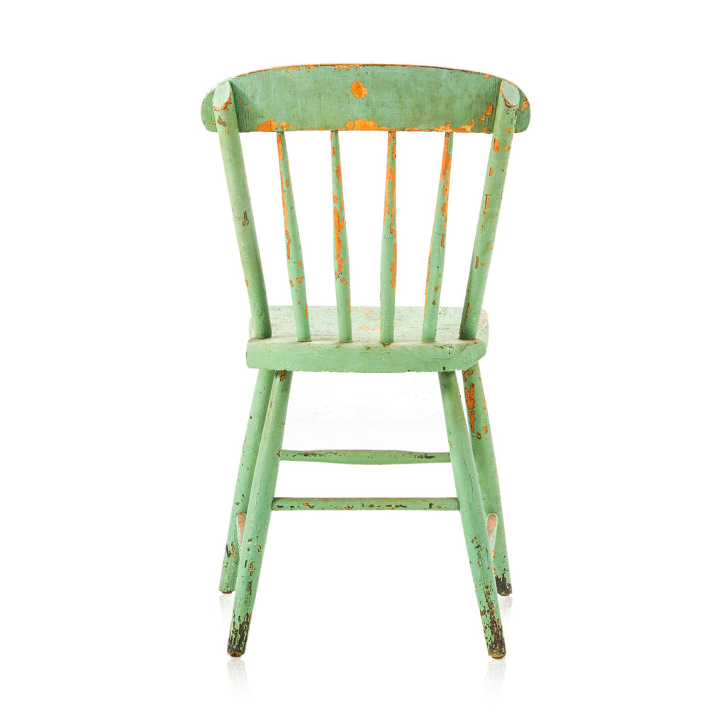 Green Rustic Farmhouse Dining Chair