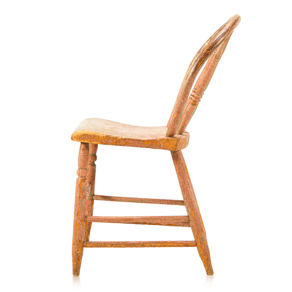 Wood Rustic Farmhouse Dining Chair