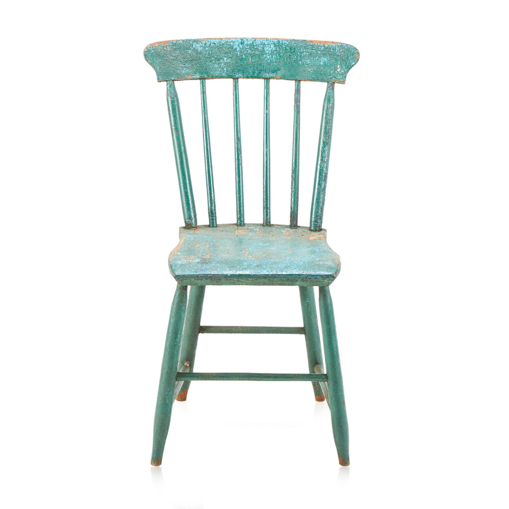 Turquoise Rustic Farmhouse Traditional Dining Chair