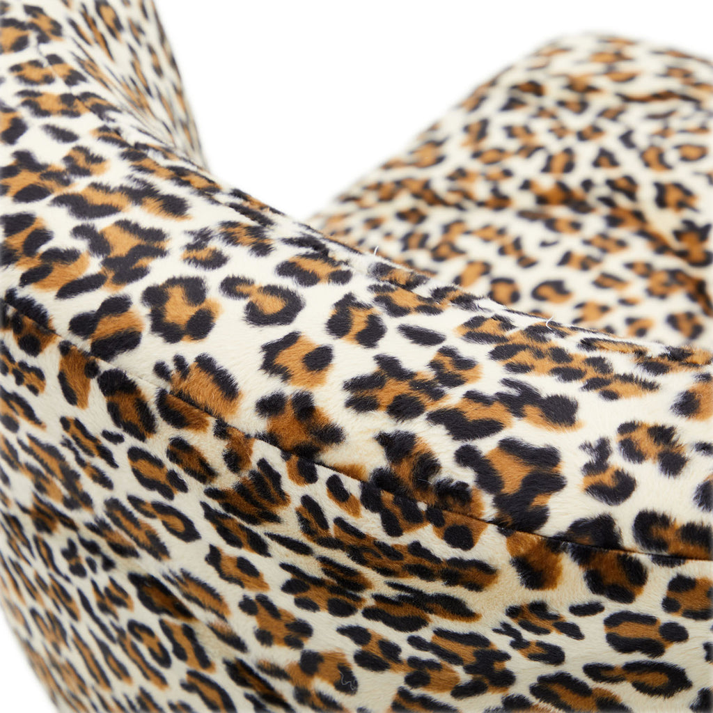 Leopard Print Slipper Chair