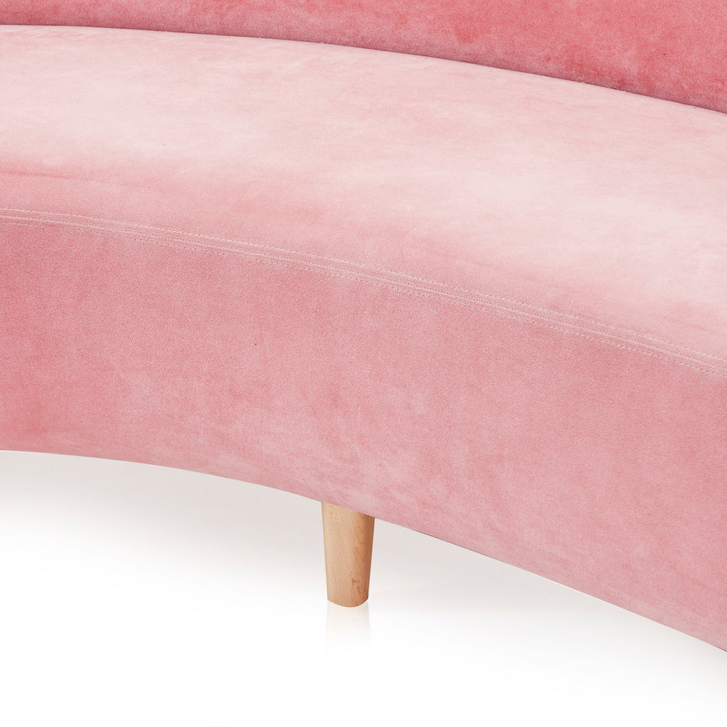 Pink Velvet Cloud Sofa