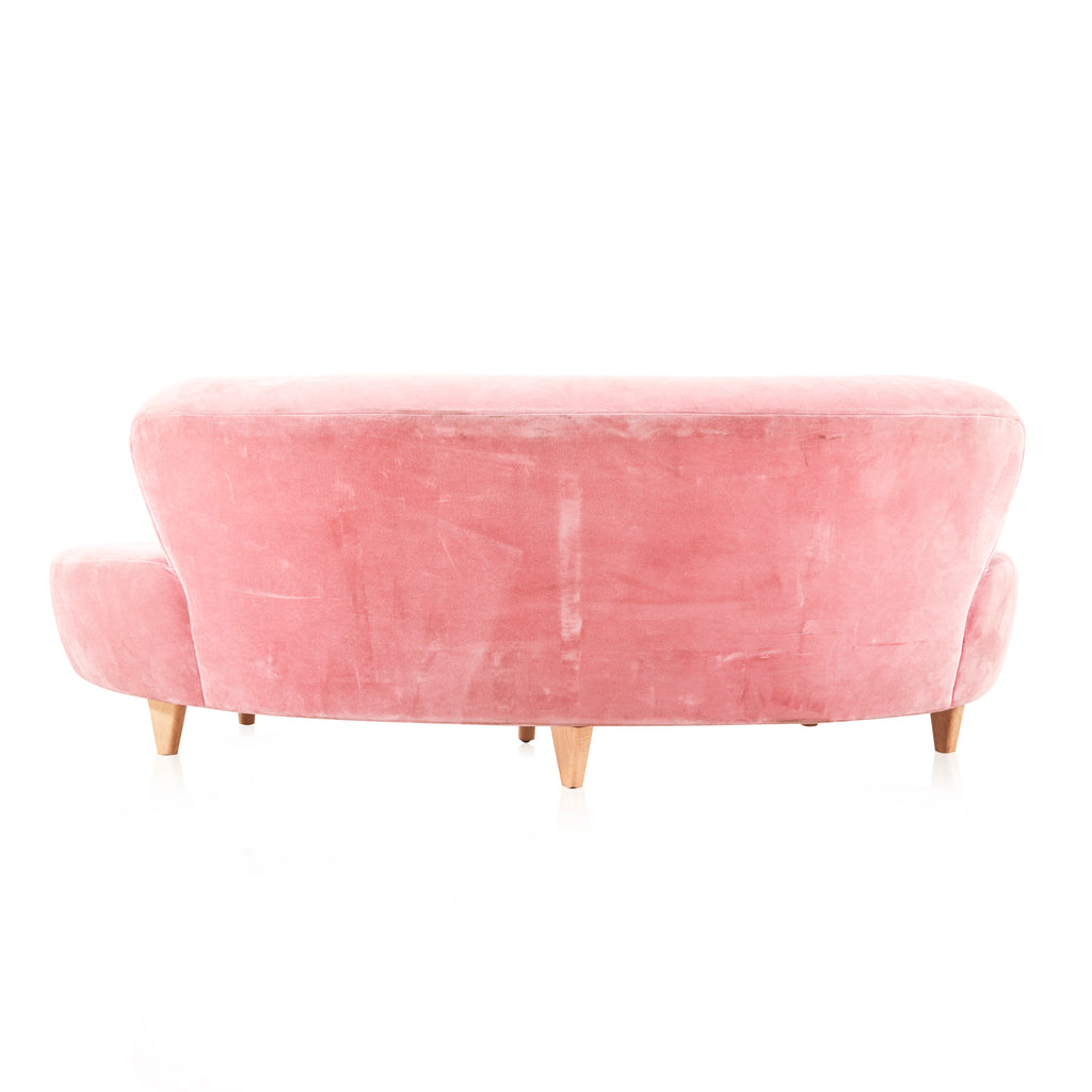 Pink Velvet Cloud Sofa