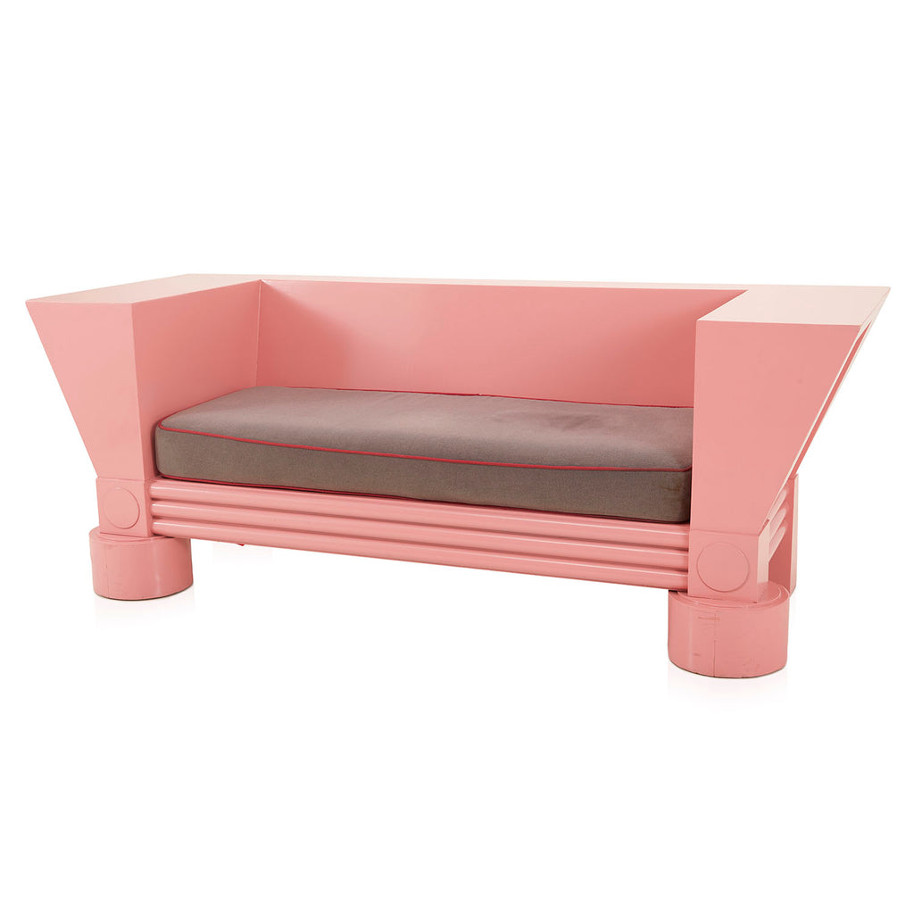 Funky Pink 80s Love Seat