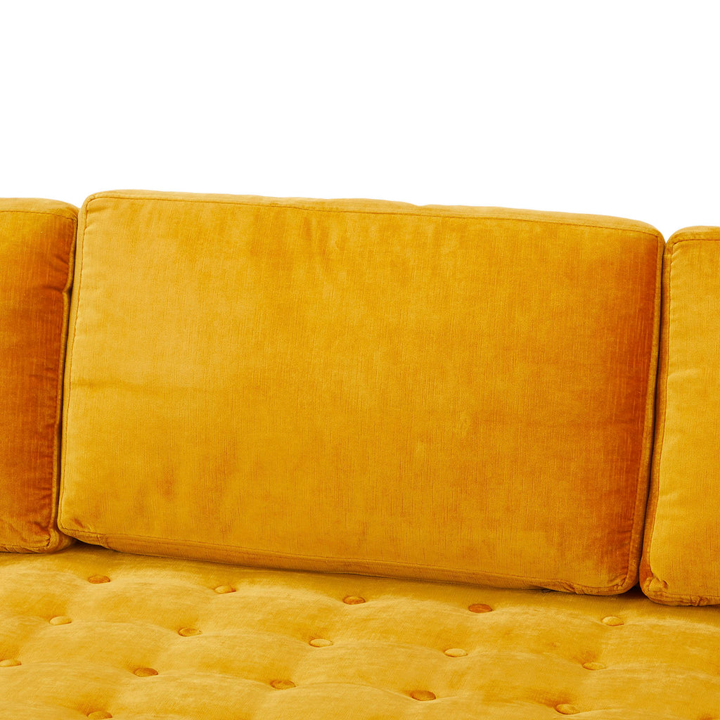 Mustard Yellow Velvet 810 Sofa