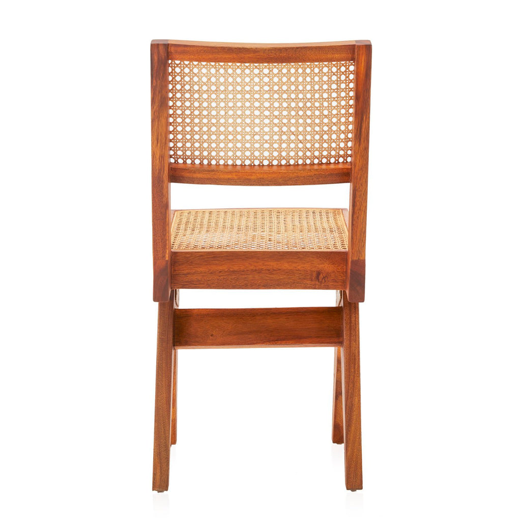 Jeanneret Wood Armless Dining Side Chair