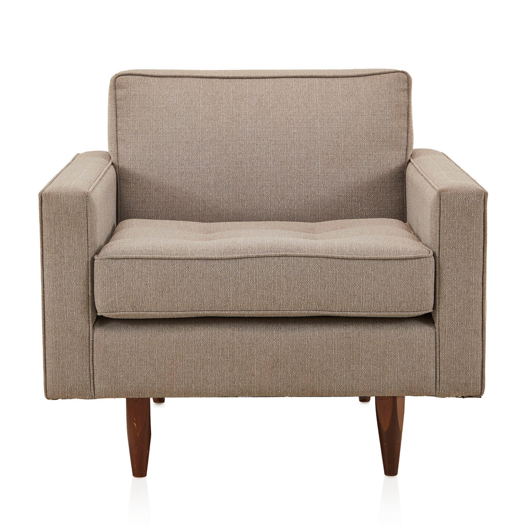 Linen Contemporary Armchair