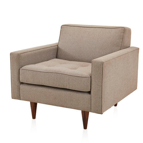 Linen Contemporary Armchair