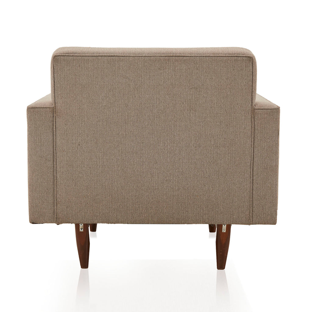 Linen Contemporary Armchair