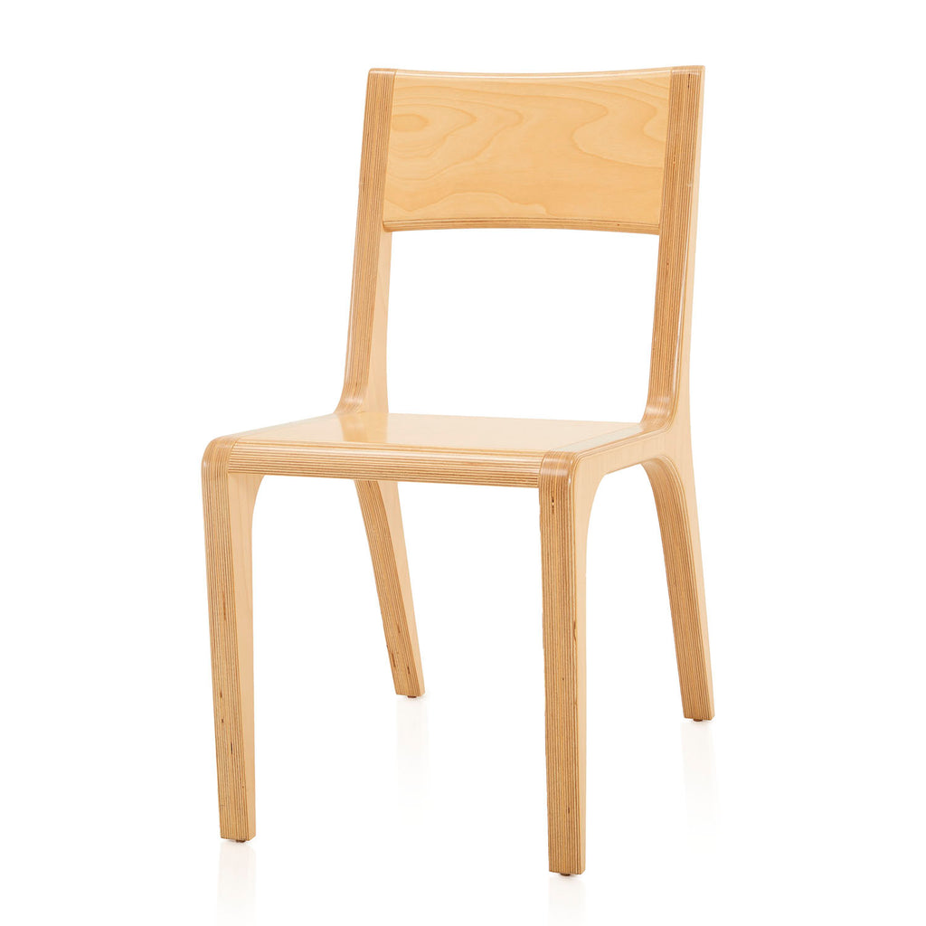 Light Wood Tenon Dining Chair