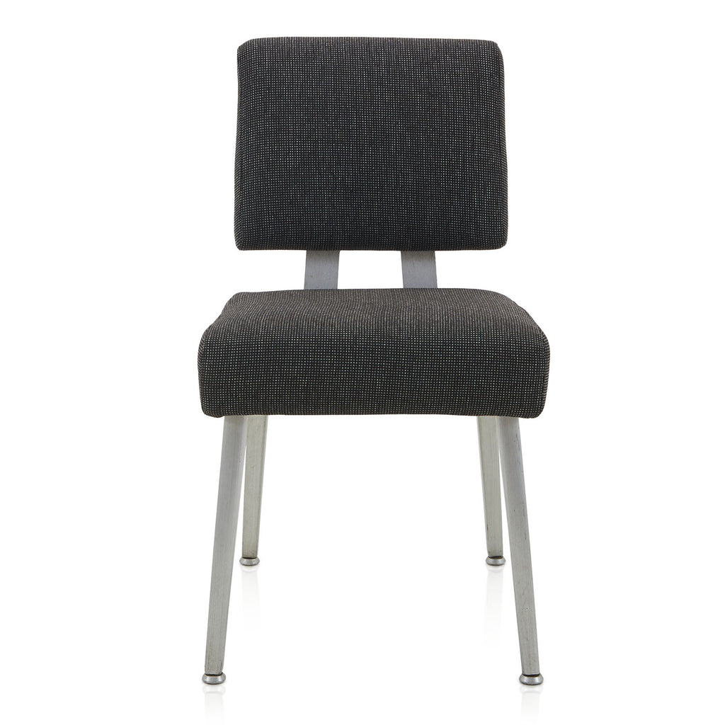Grey Charcoal Fabric Side Chair