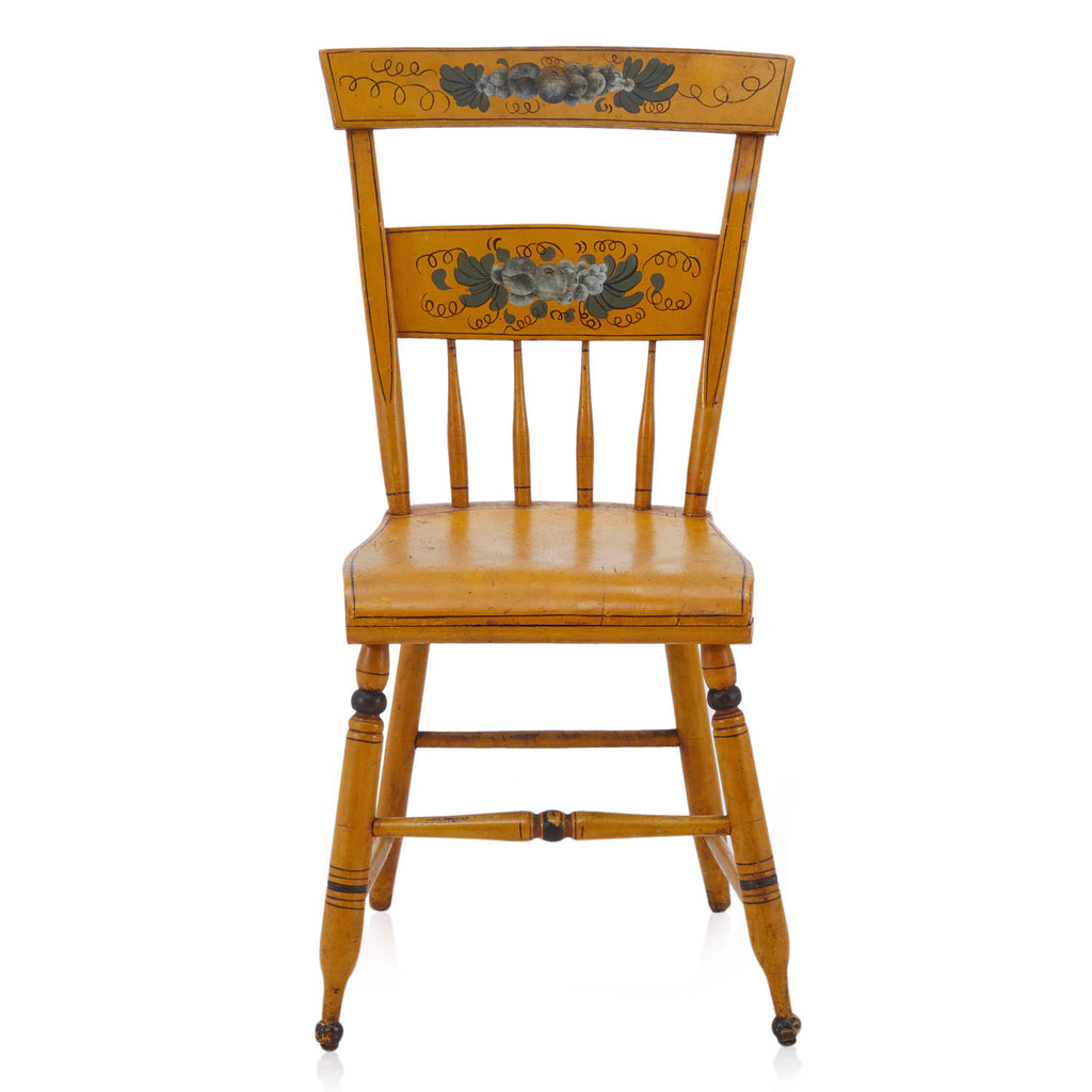 Yellow Wood Farmhouse Dining Chair