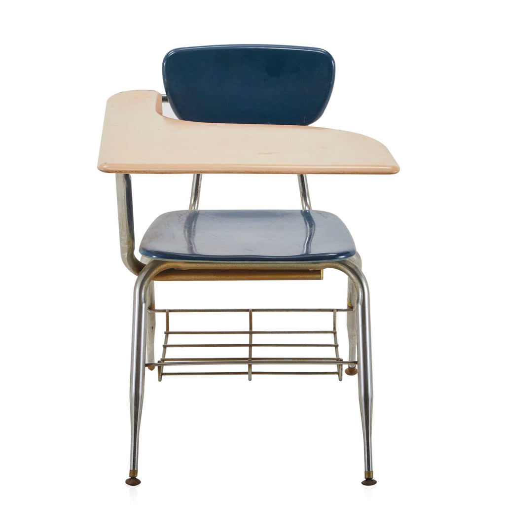 Blue & Tan Classroom Desk Chair