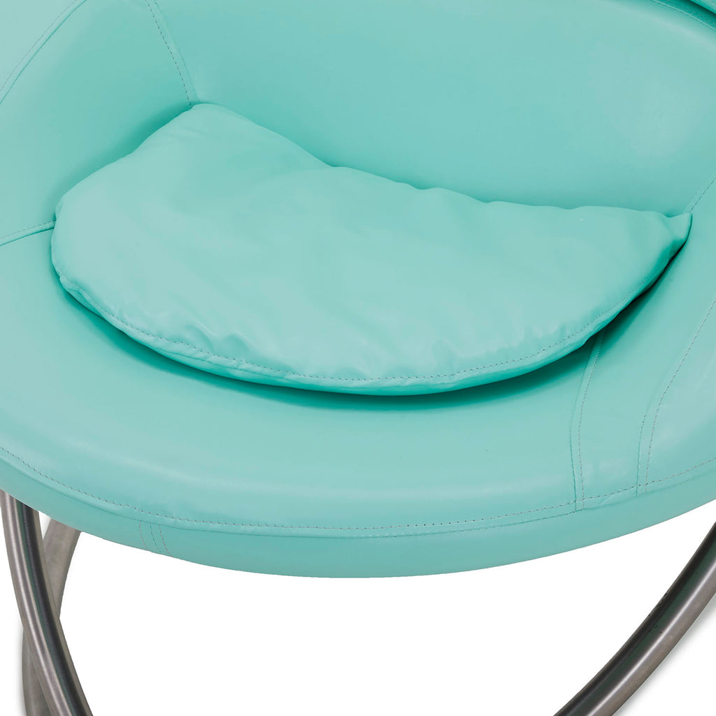 Blue Turquoise Futuristic Lounge Chair