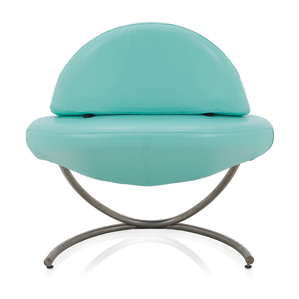 Blue Turquoise Futuristic Lounge Chair