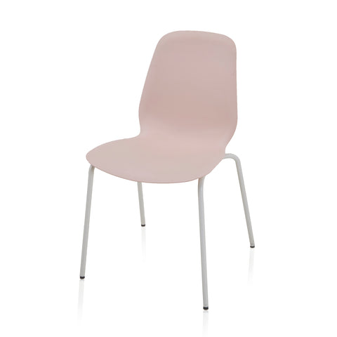Pink Pastel Modern Side Chair