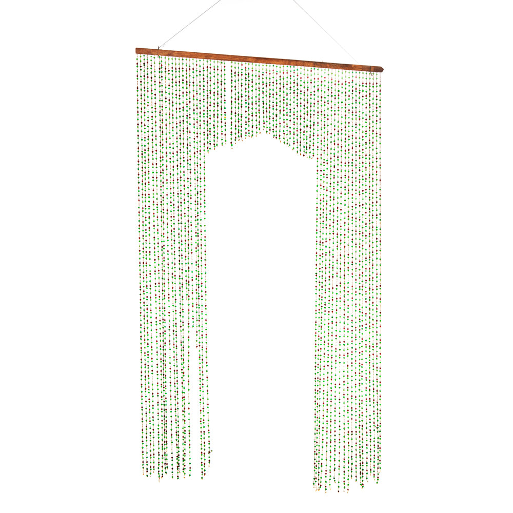 Green Hanging Bead Curtain