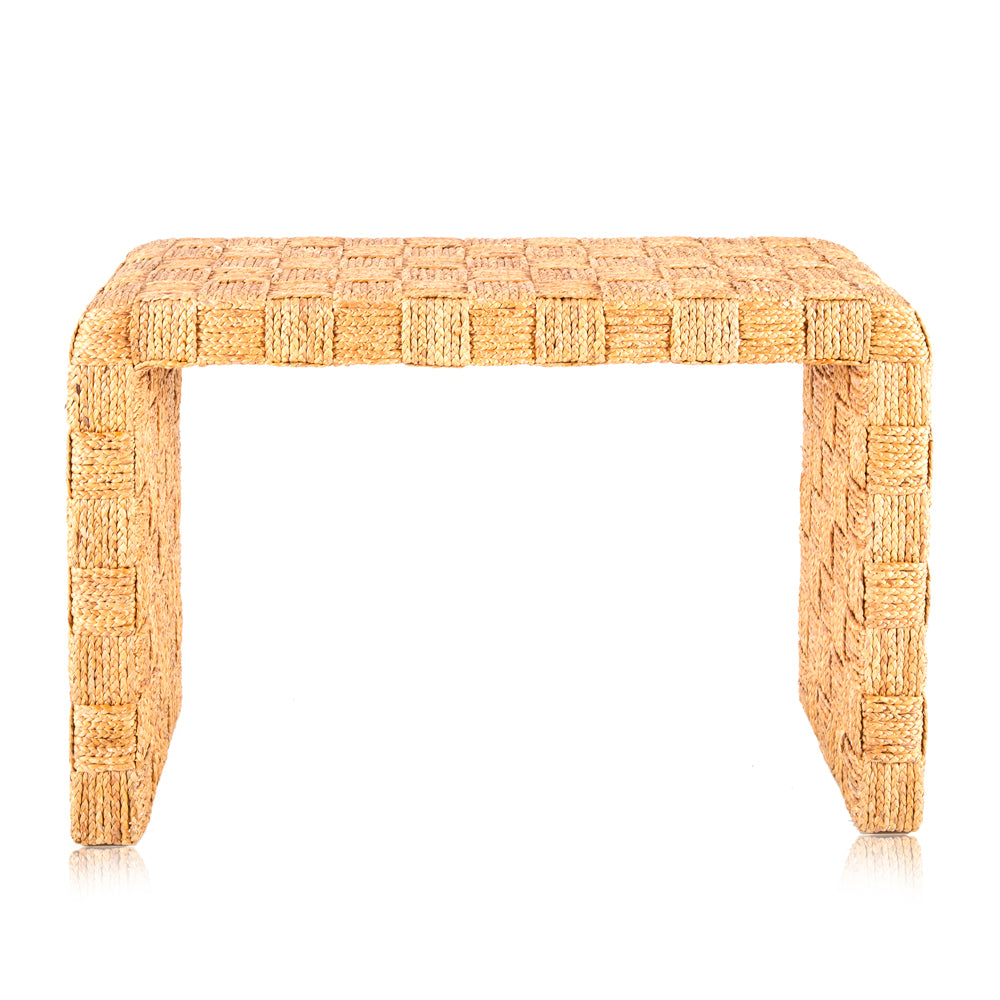 Woven Rope Console Table