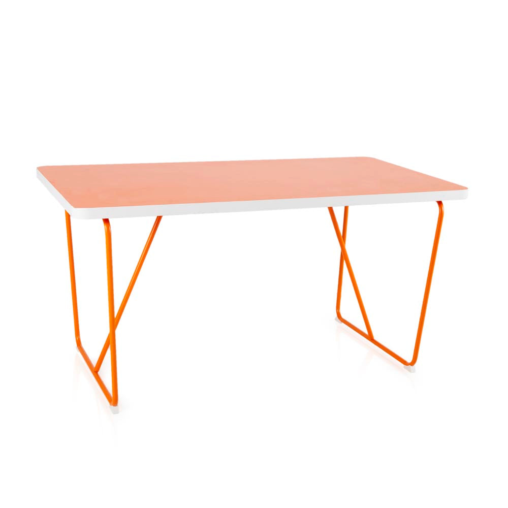 Orange Modern Work Table