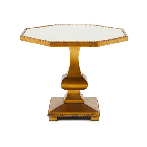 Bronze Octagon Side Table