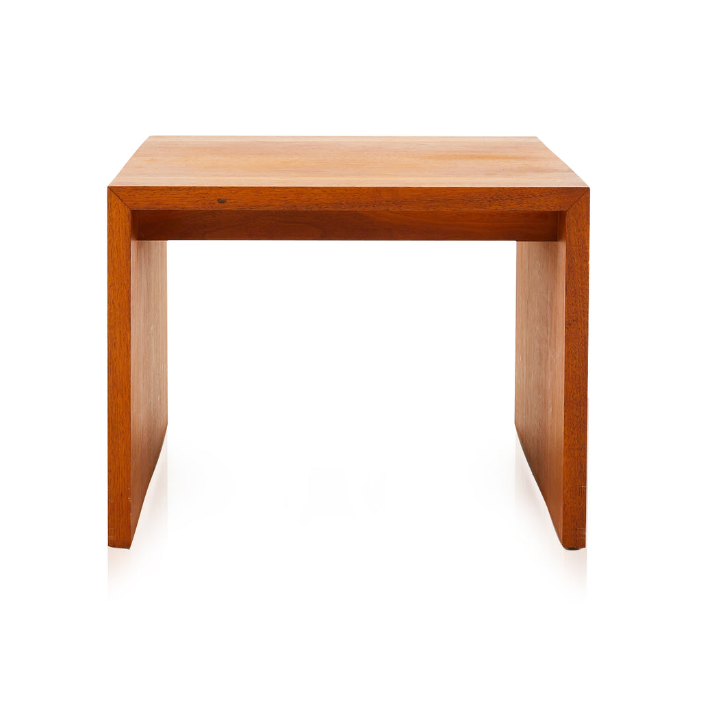 Simple Square Wood Side Table