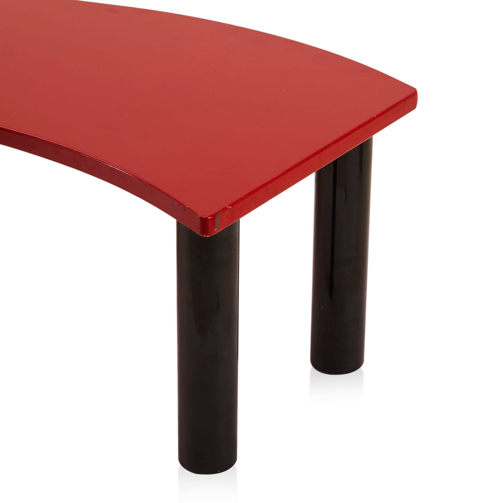 Red & Black Memphis Coffee Table