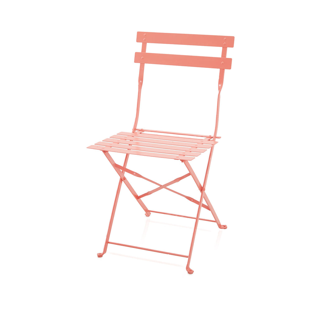 Pink Outdoor Bistro Chair