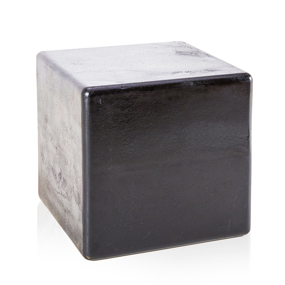 Black Styrofoam Cube
