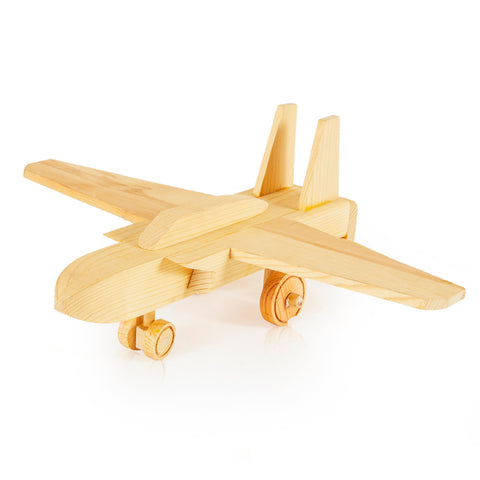 Wooden Toy Plane (A+D)