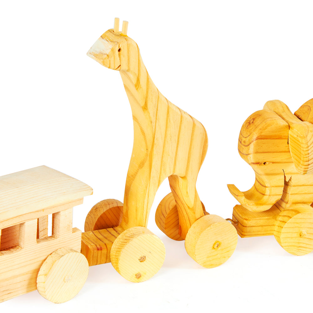 Wood Toy Train Set (A+D)