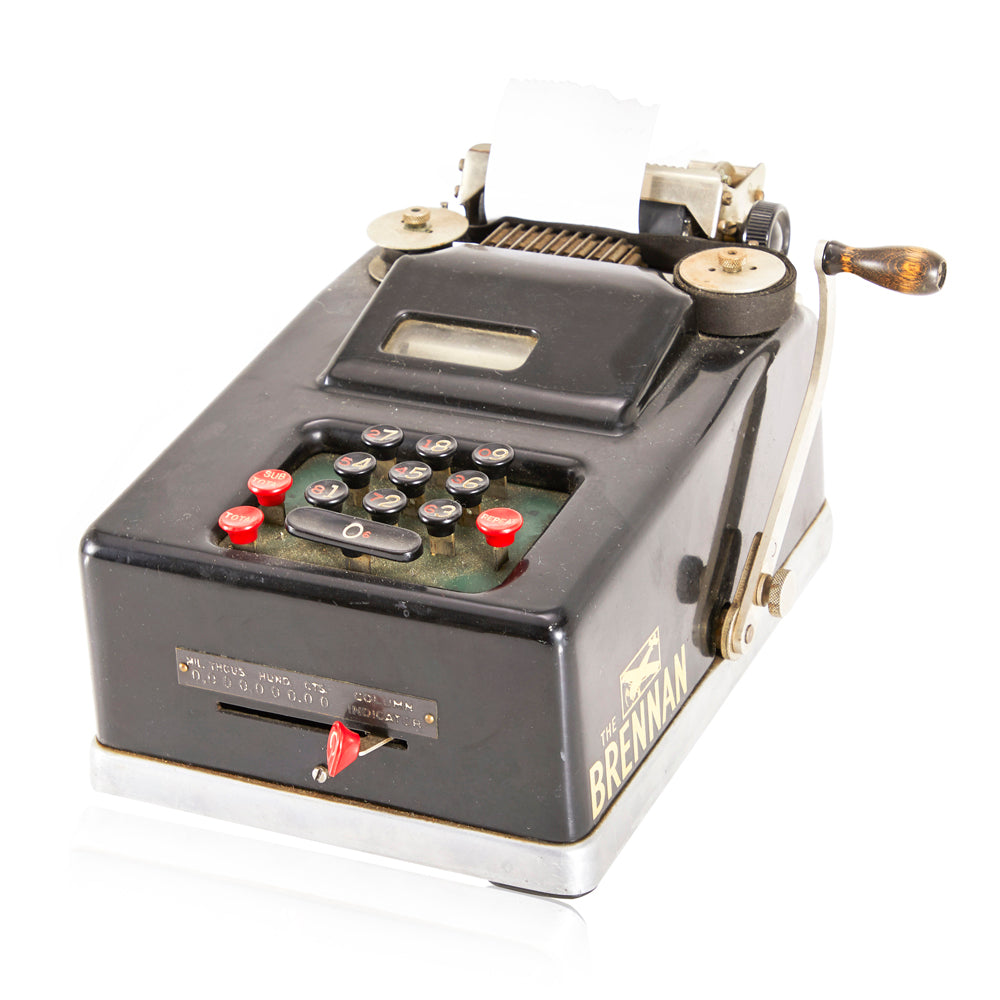 Brennan Vintage Black Adding Machine - Gil & Roy Props