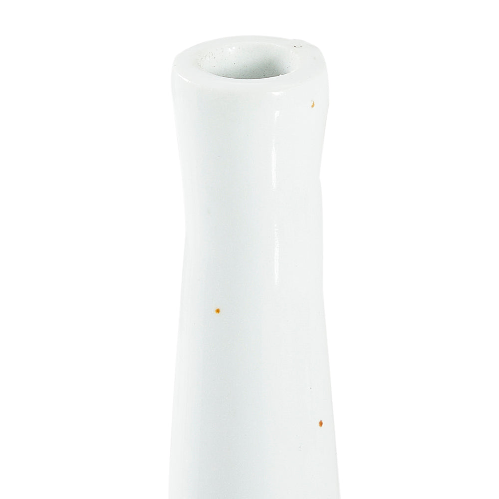 Slim Neck Vase - White