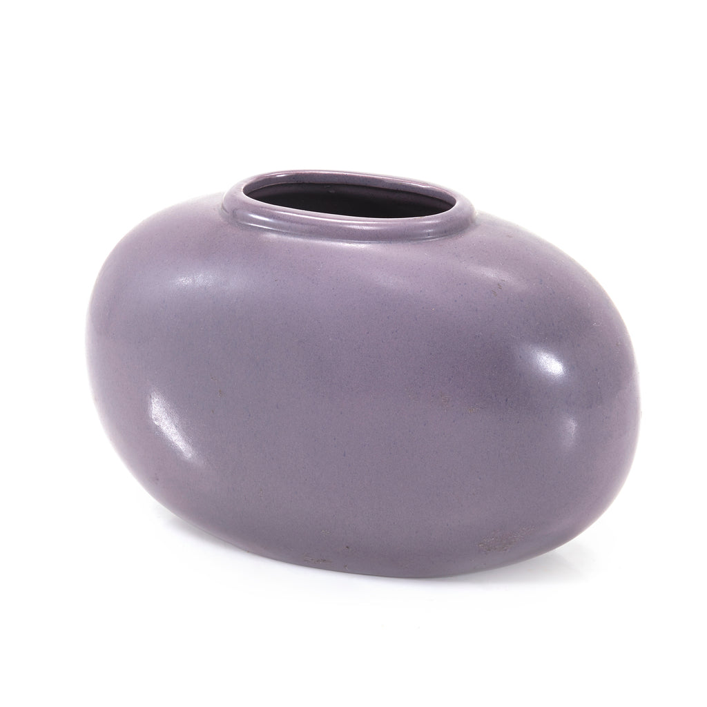 Purple Wide Vase