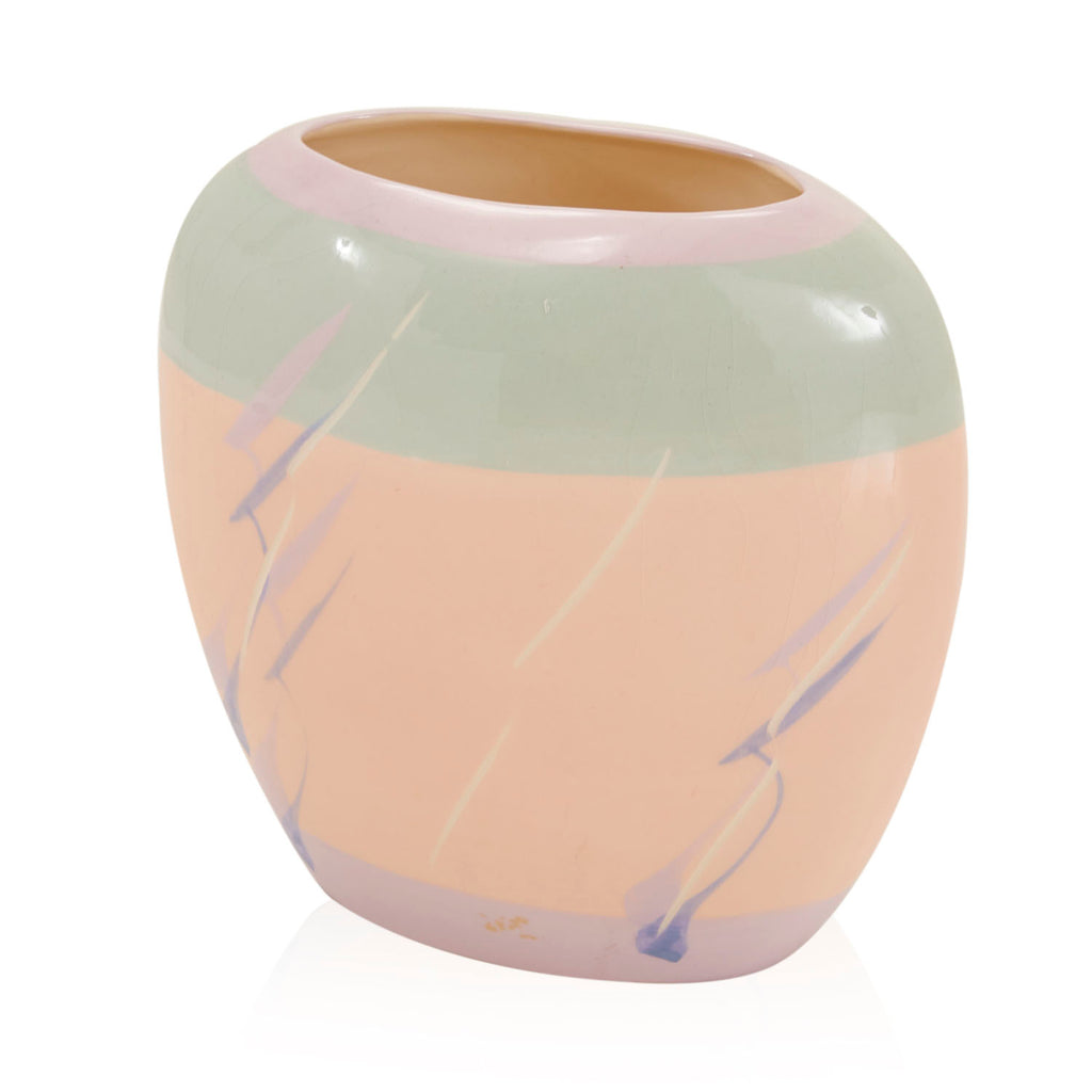 Pink 80's Pastel Vase