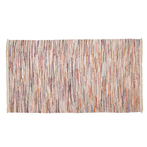 Multicolor Tuft Stripe Rug