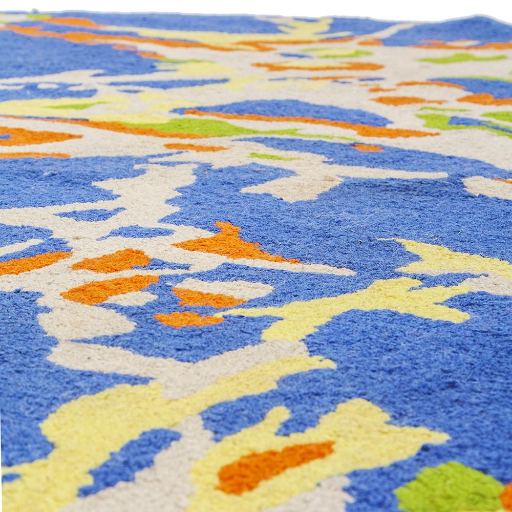 Earth Pattern Circle Rug - Gil & Roy Props