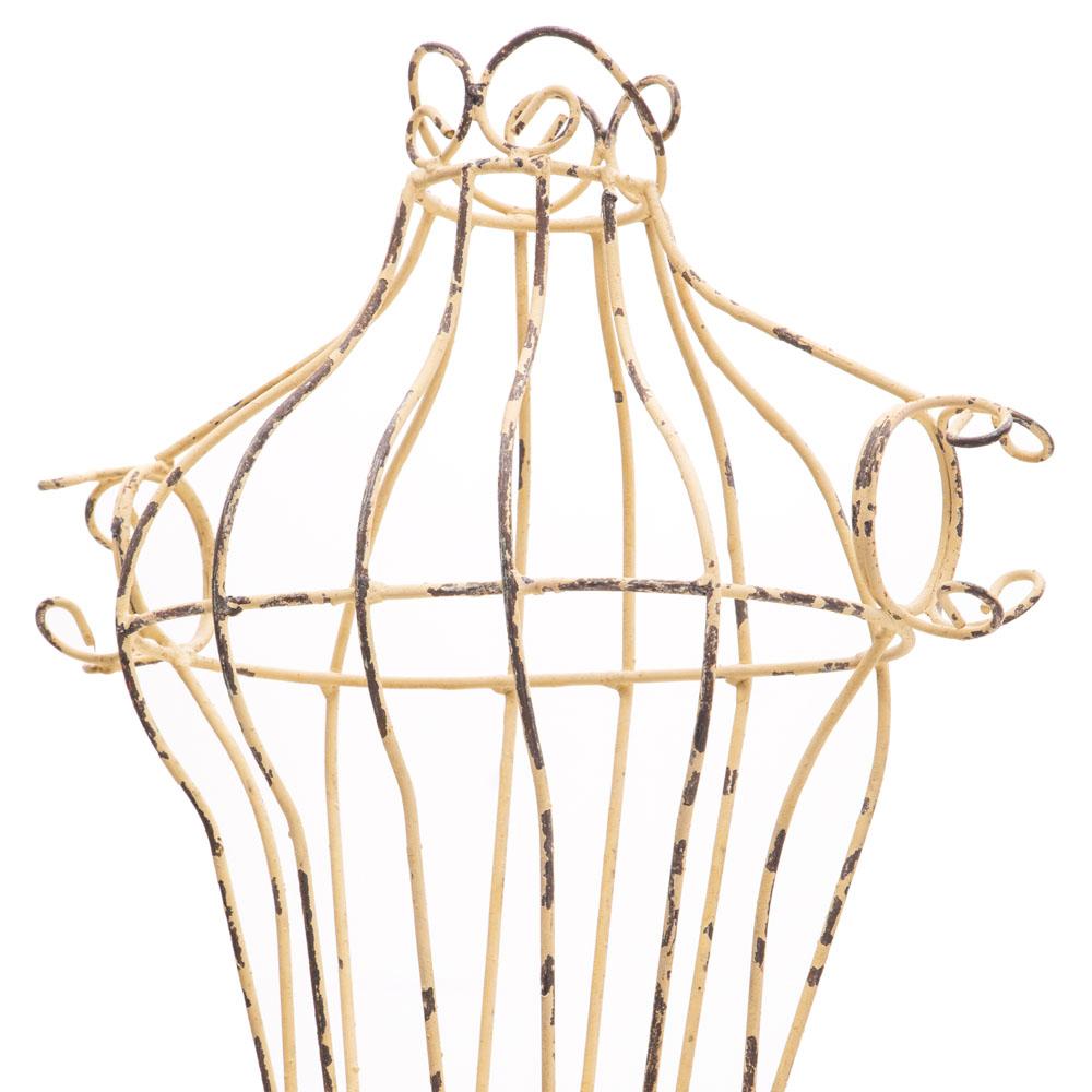 Dress Mannequin - Rustic Yellow Wire