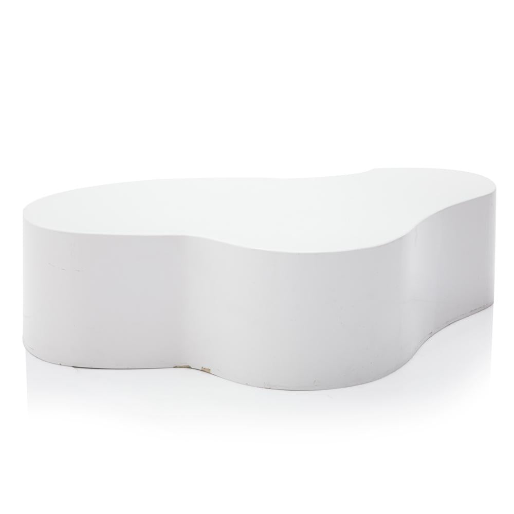 White Amoeba Seating Platform / Coffee Table