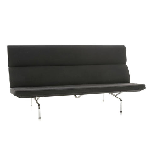 Black Eames Compact Sofa